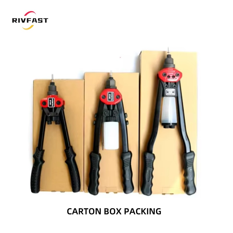 Manual Rivet Gun Kit for Metal Automotive 2.4mm, 3.2mm, 4.0mm, 4.8mm, 6.4mm