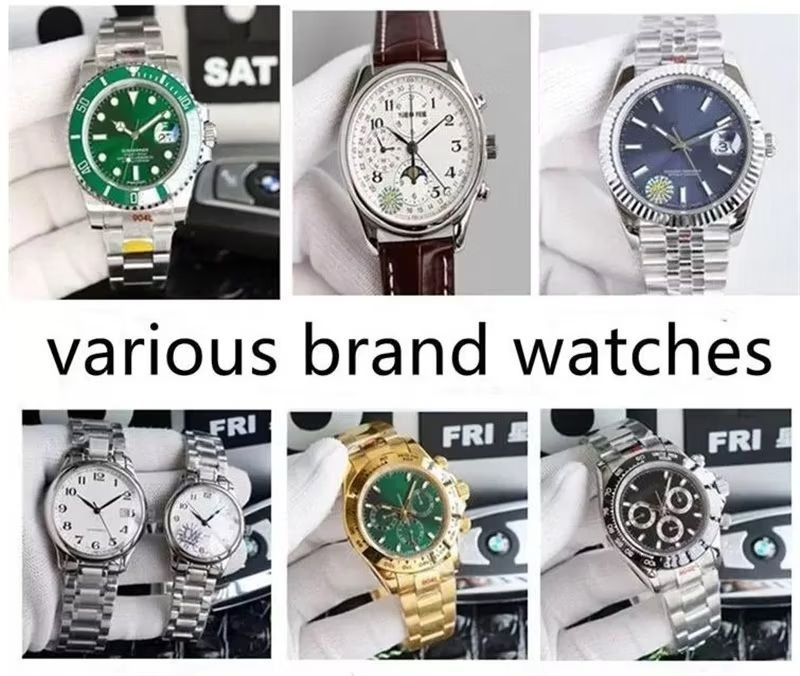 China Factory Wholesale Fashion Men1: 1 Moissanite Online AAA Distributors Replica Men's Quartz Customized Copy Waterproof Gift Automatic Mechanical Wrist Watch