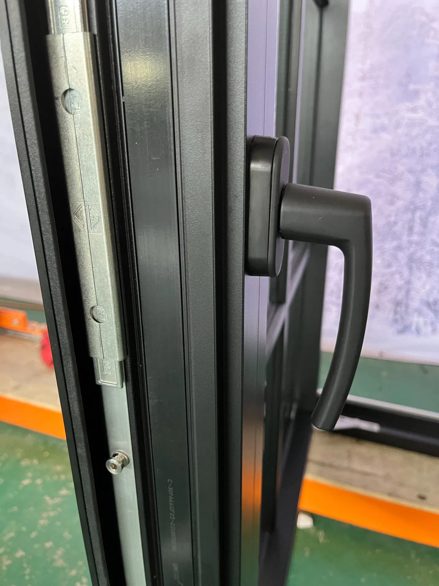 Penjoy Modern Style Factory Customized Aluminum Triple Glazed Outward Casement Window