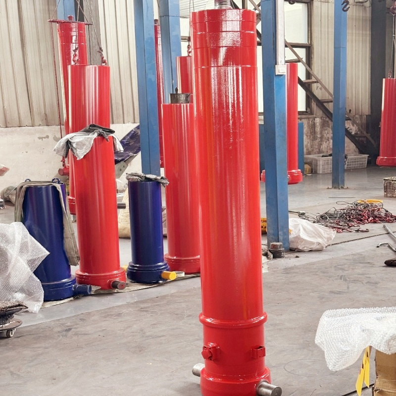 Телескопический гидроцилиндр для самосвала