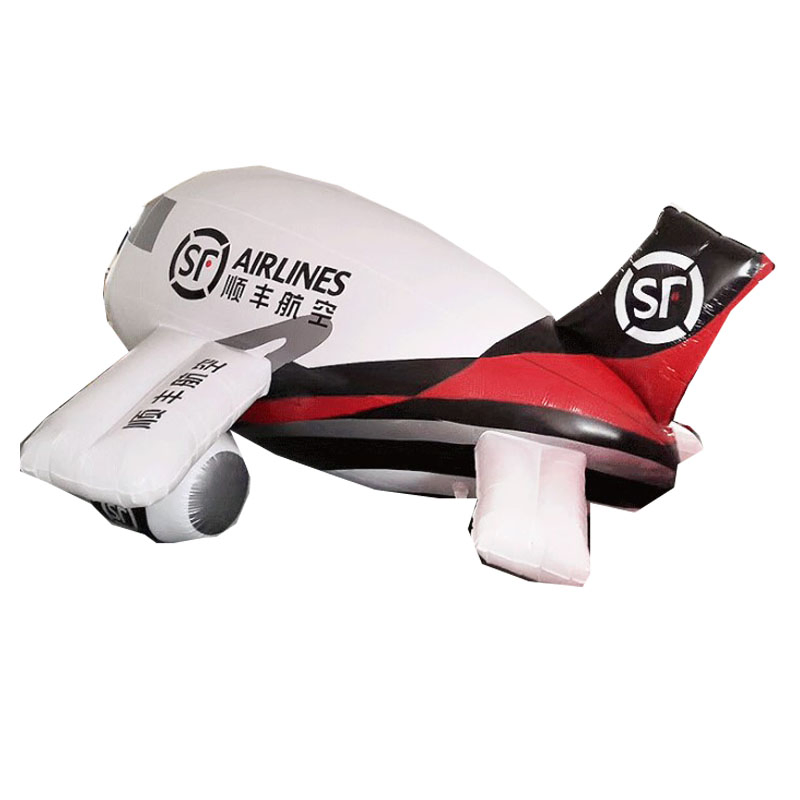 Customized Advertising Inflatable Airship Balloon Blow up Airplane a Blimp in The Sky Advertising Inflatable Air Blimp Sale with Good Product Quality