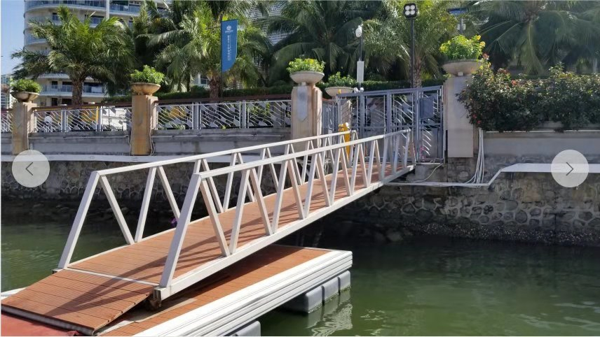 Wharf Aluminum Ladder Aluminum Gangway Access Bridge Gangway
