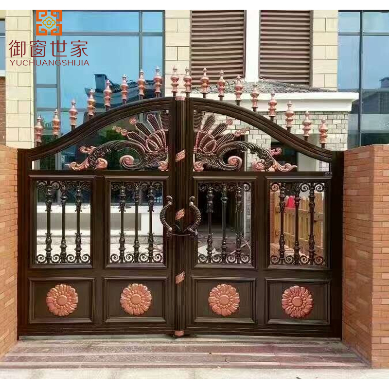Wholesale Manual Sliding Automatic Main Drivey Aluminum Interior Security Steel Door
