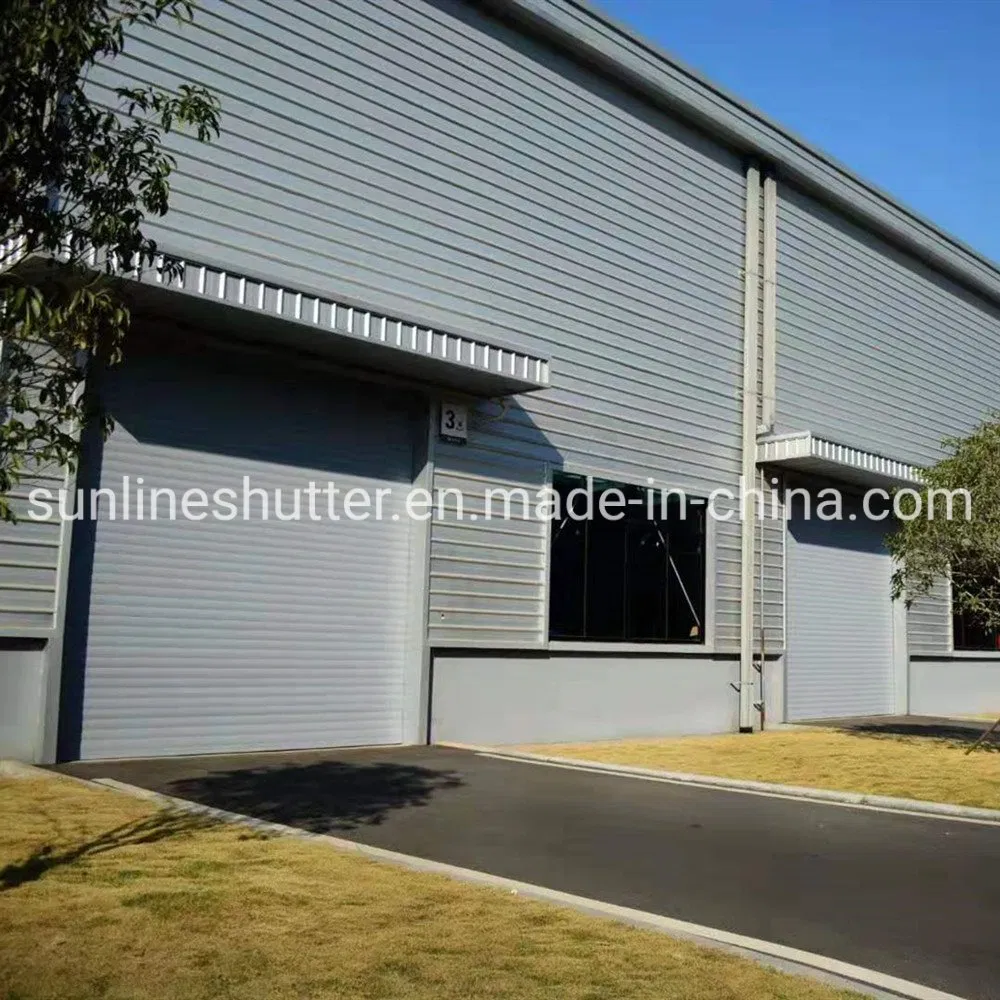 Industrial Large Windproof Automatic Security Rolling Doors Roller Shutter Roll up Industry Door for Warehouse Factory Large Garage