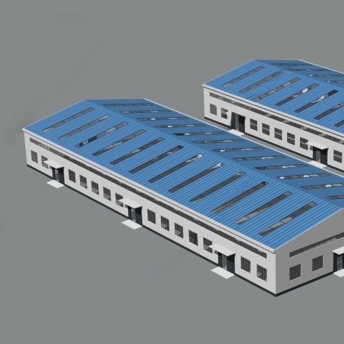 Large Span Weld H Beam Prefabricated Steel Structure Workshop Construction