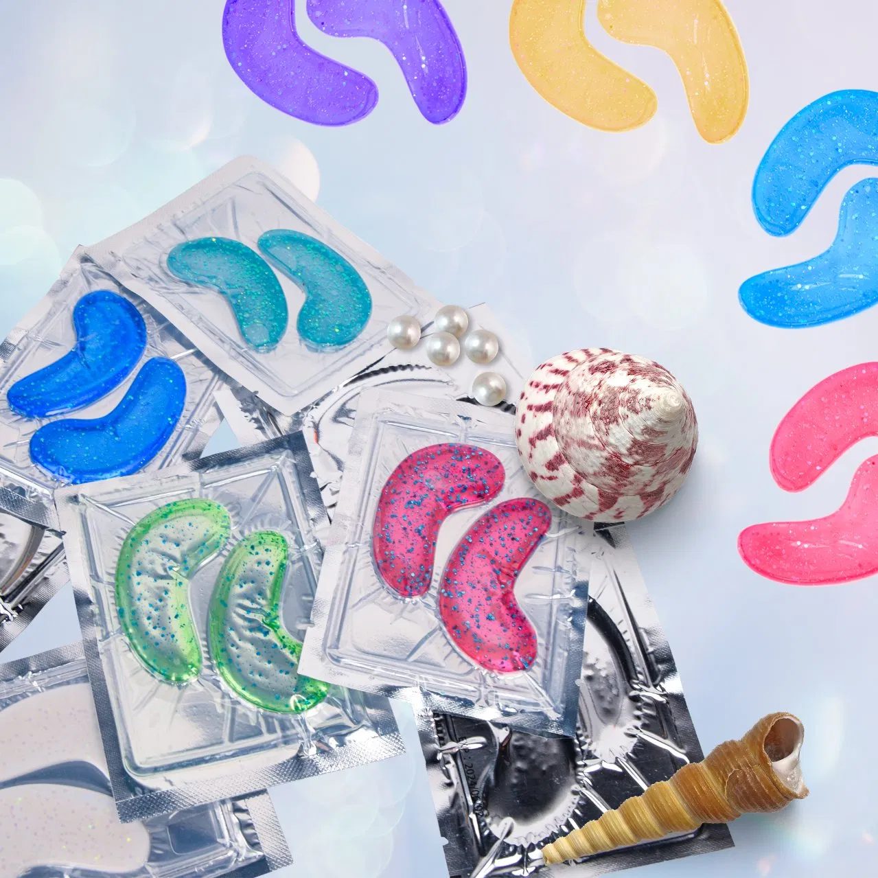 Private Label Eye Mask for Puffy Eyes Wrinkles Fine Lines