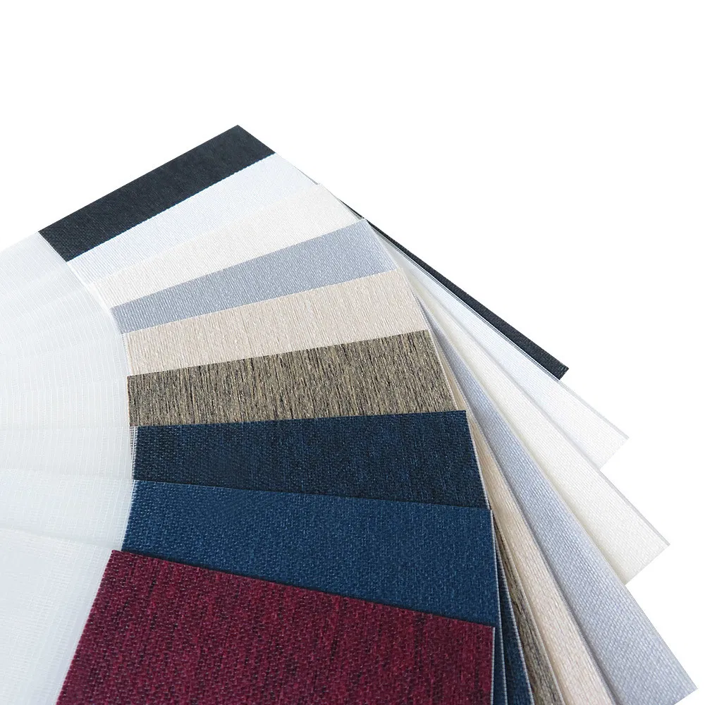 Manufacturers Day and Night Windtight Blackout Colorfast Zebra Roller Blind Fabric