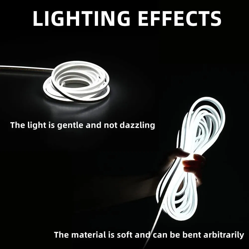 LED Light Strip for Car Hood - Flexible Atmosphere Lighting, Easy DIY Installation