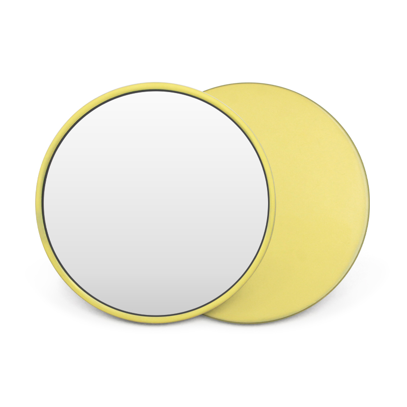 Factory Wholesale Small Metal Makeup Mirror Luxury Mini Hand Gold Personal UV Printing Sublimation Blank Custom Design Makeup Mirror