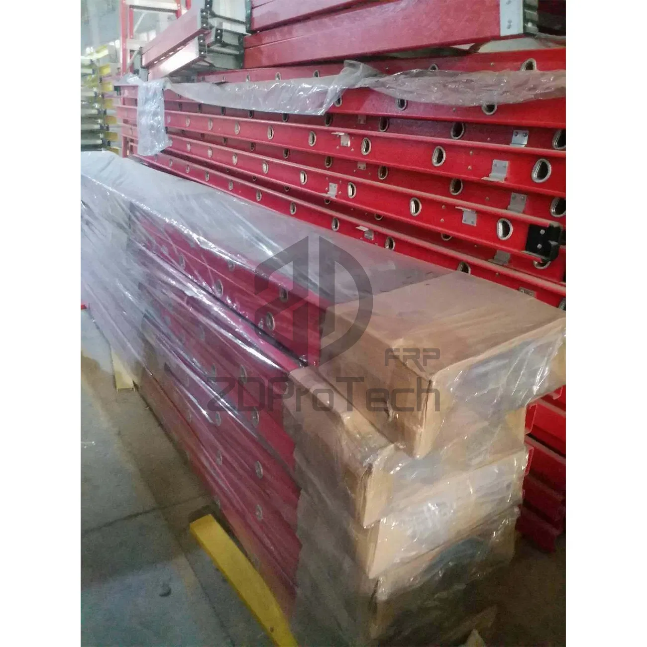 4-16FT Aluminum Step Fiber Glass Step Extension Ladder with Extension Fiberglass