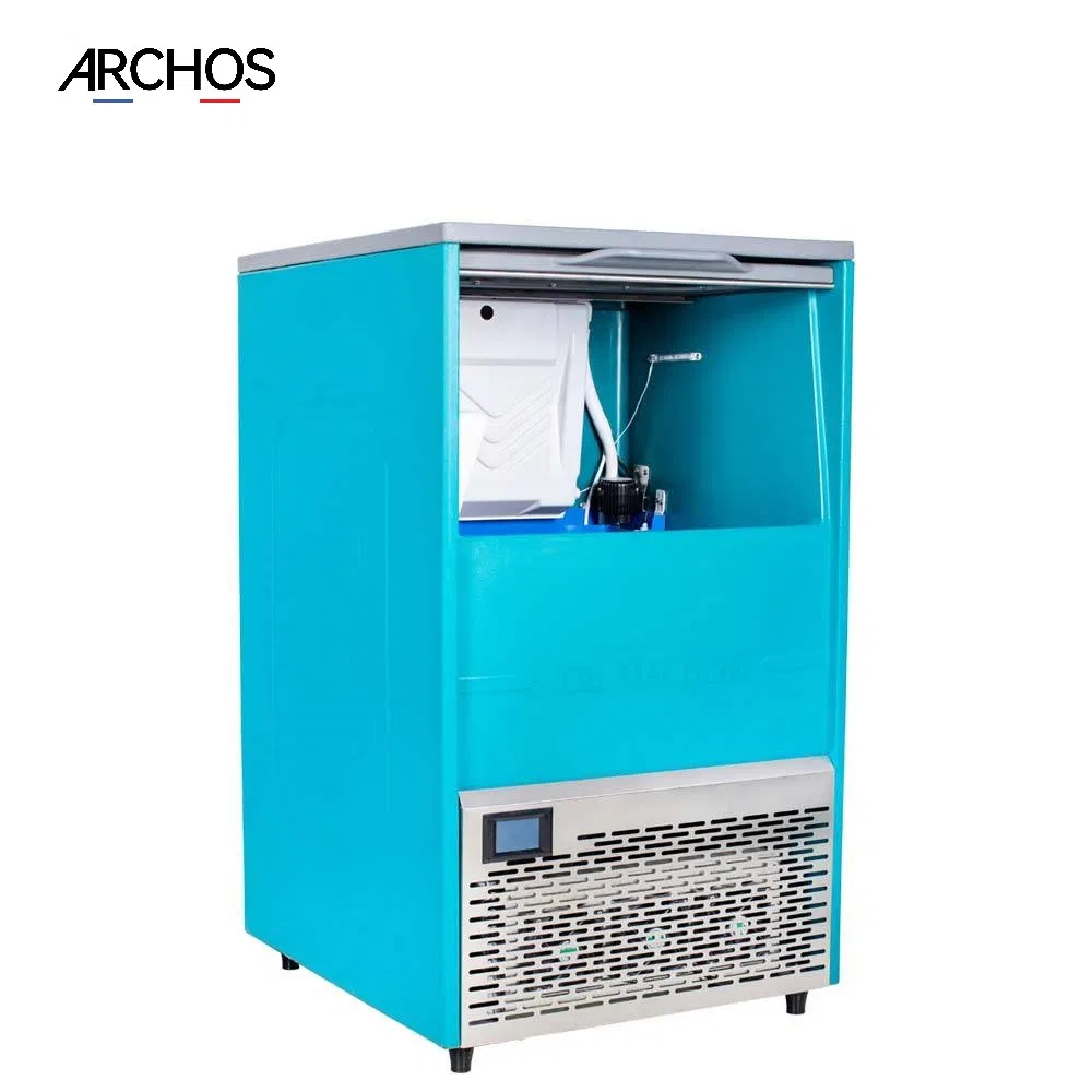 Archos High-End Commercial Auto Cleaning Cube Ice Maker Machine 100kg