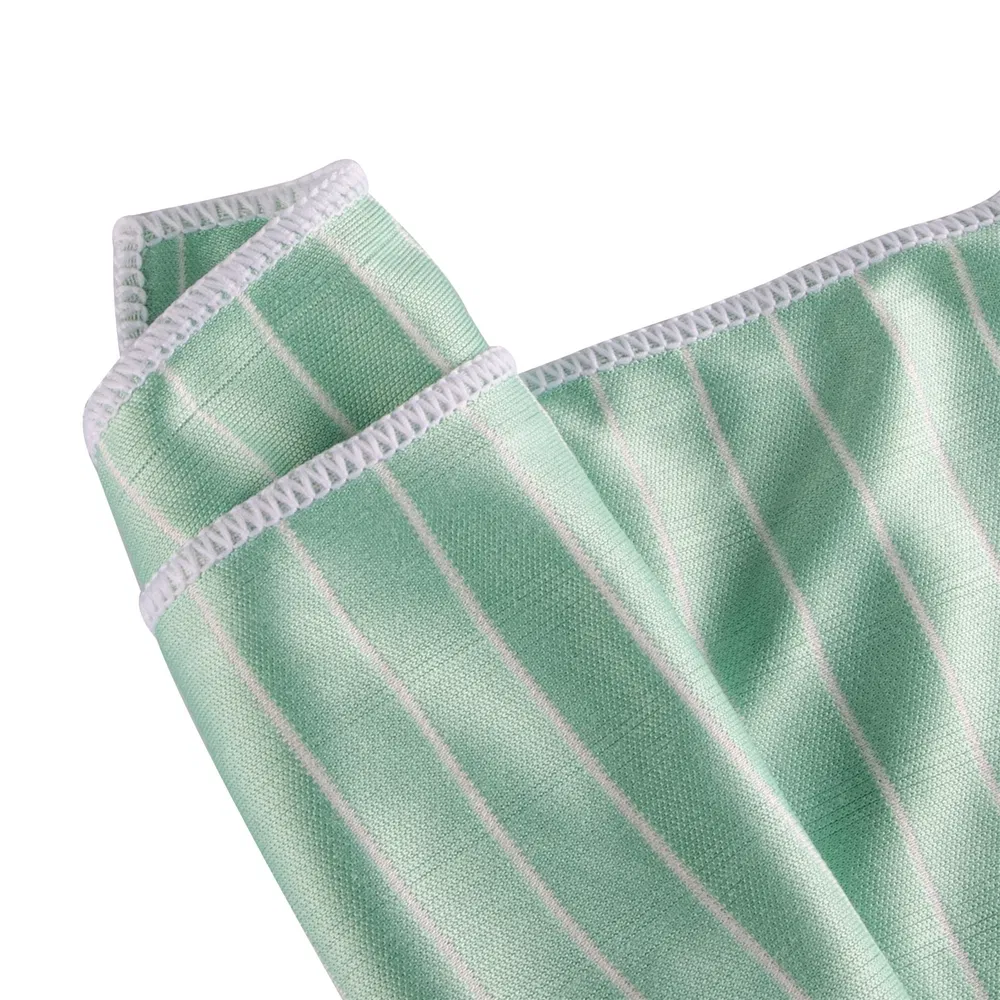 5pk Bamboo Fiber Suit Glass Cloth Water Absorption Environmental Bamboo Fiber Cleaning Cloth