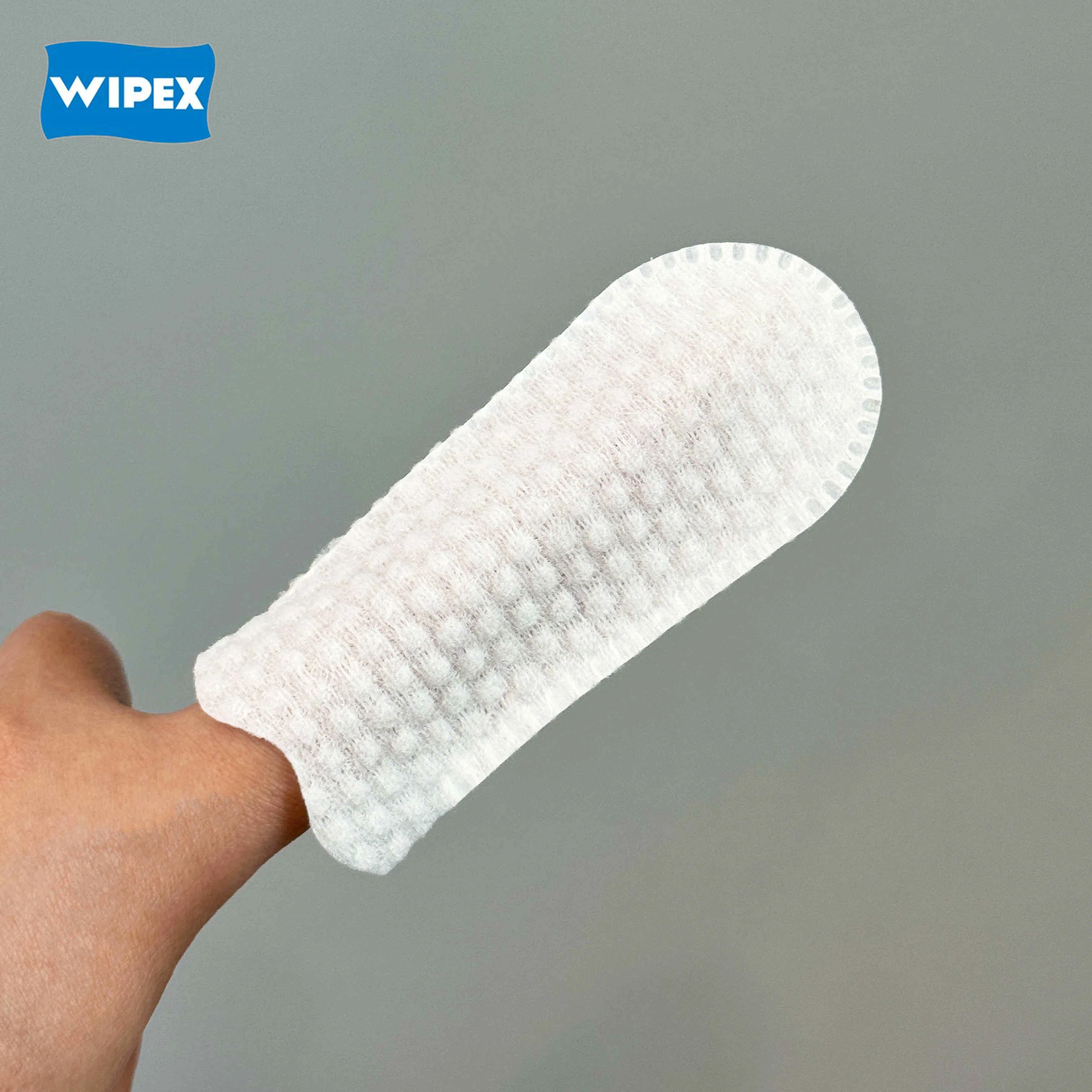 Dog Finger Toothbrush Disposable Gentle Cleaning Pet Wipes 50 Counts Teeth Cleaning Wipes for Dogs &Cats