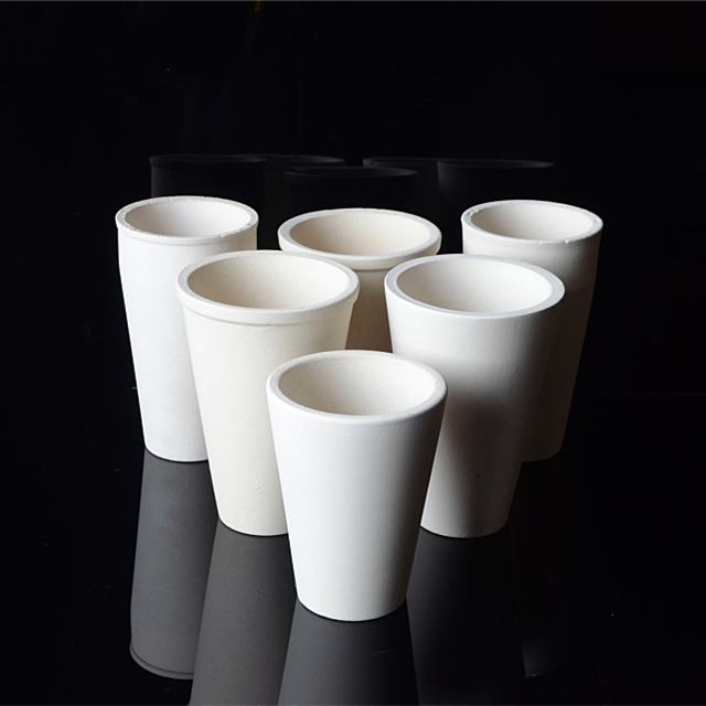 Тигель огнеупорный для плавки золота, глиняный