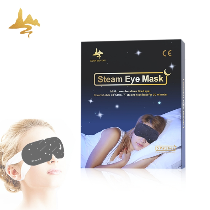 Relieve Fatigue Self Heating Patch Disposable Adults SPA Steam Eye Mask