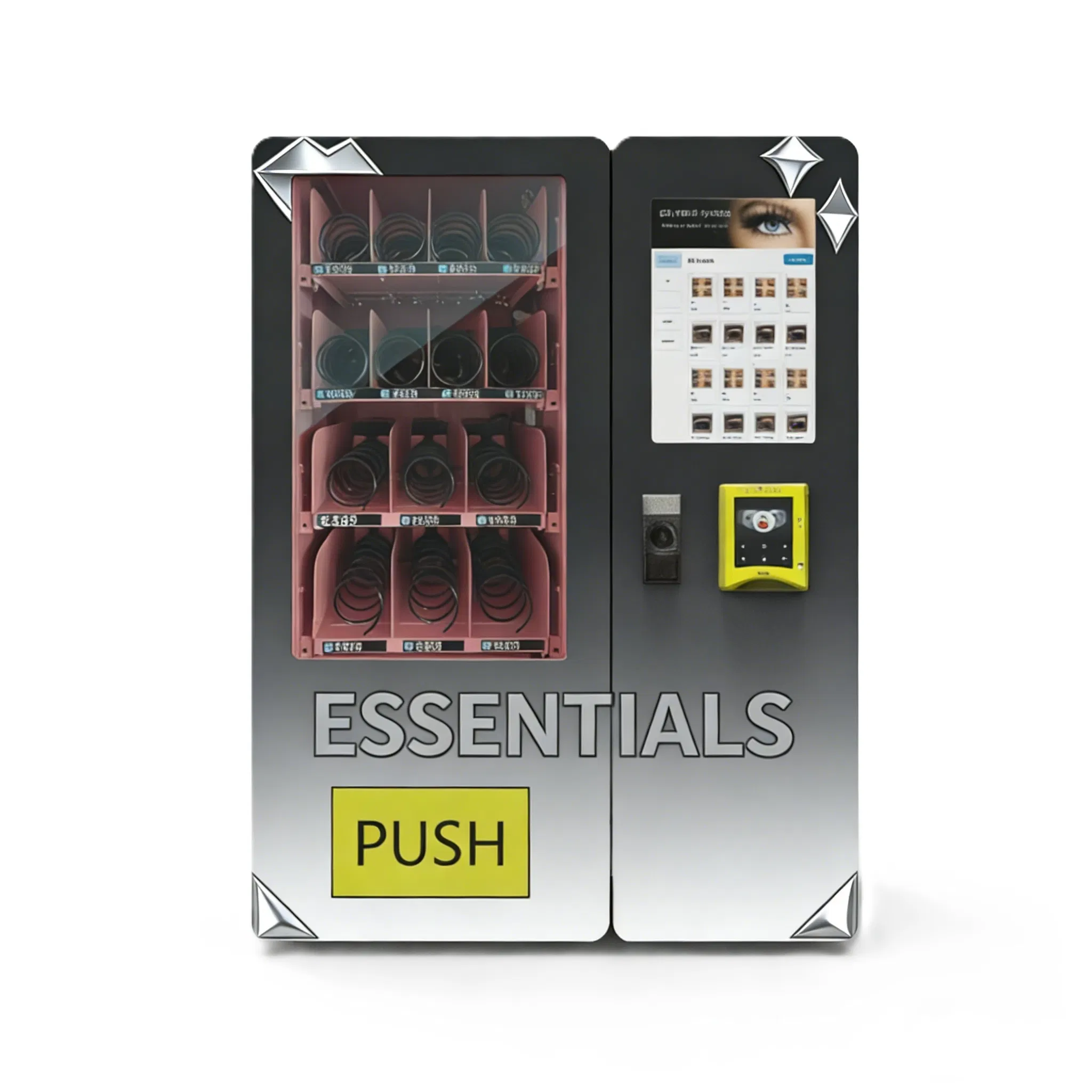 Hot Sales Small Tabletop Smart Eyelash Vending Machine Touch Beauty Dispenser