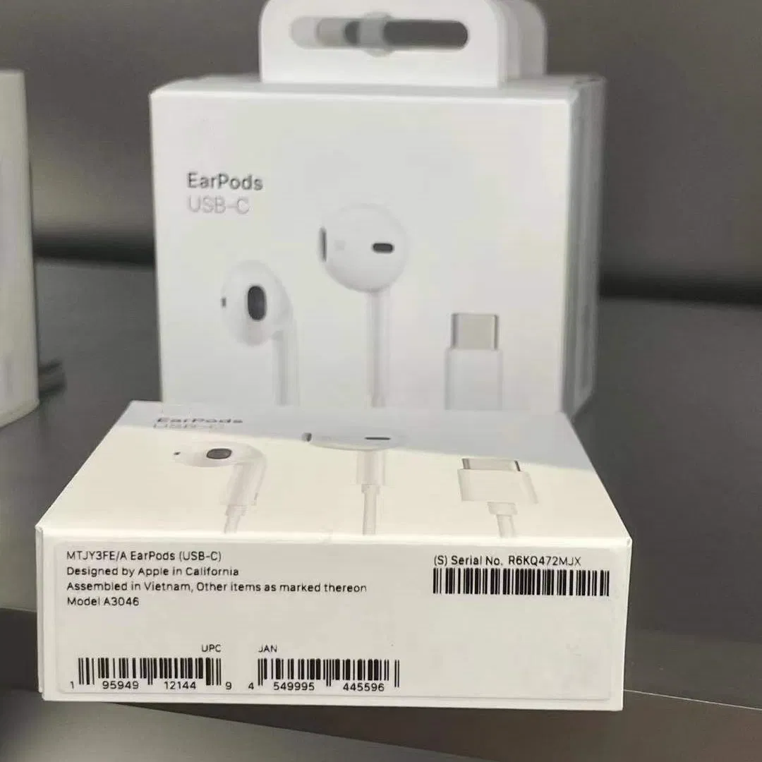 Проводные наушники EarPods для iPhone, универсальные