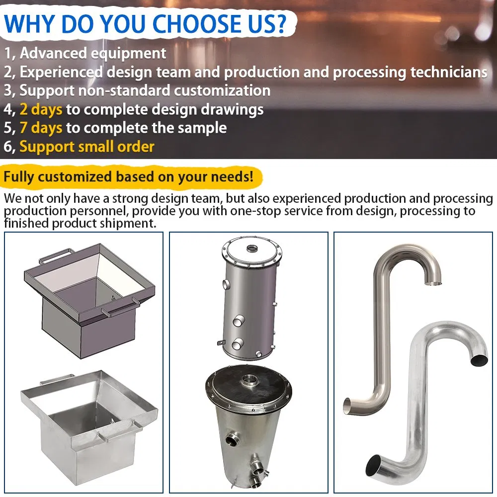 Custom Stainless Steel Pipe Stainless Steel Handle Mandrel Bend Pipe