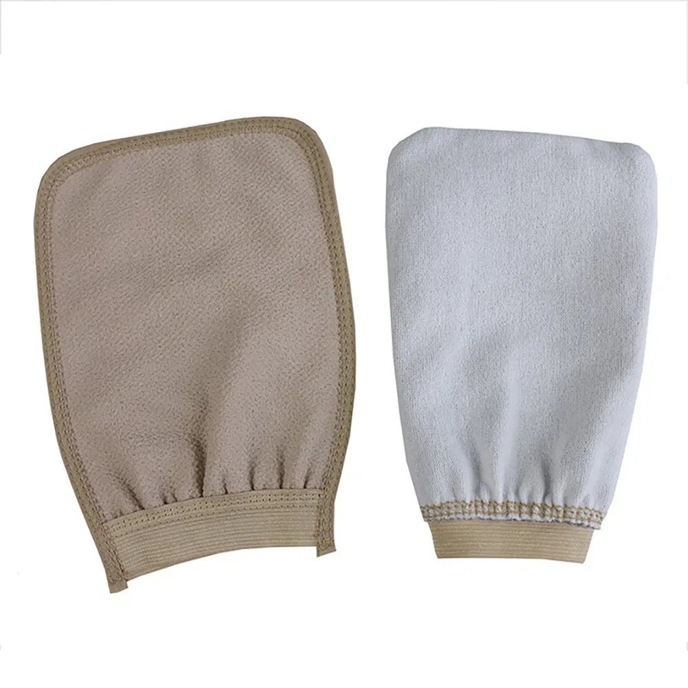 Exfoliating Glove Skin Scrubber Custom Logo for Bath Body Scrubber Glove Wholesale for Shower Scrubber