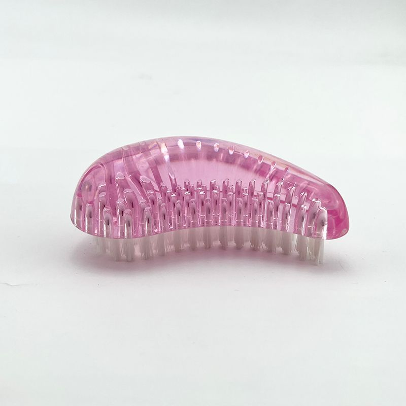 Multi-Functional Pink Cleaning Brush Plastic Nylon Bath Shower Brush