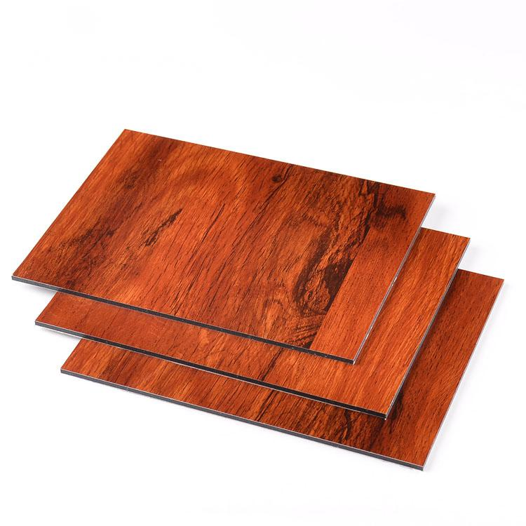 Алюминиевая композитная панель ACM ACP 3D под дерево