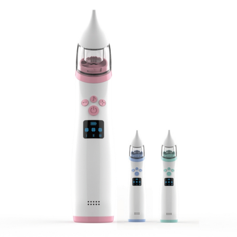 Household 3 Gears Baby Nasal Suction Device Nose Cleaner Food Grade Baby Electric Nasal Aspirator with Music
