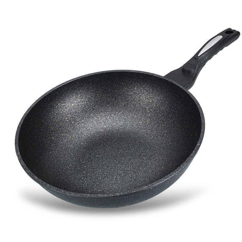 Сковорода вок с каменным покрытием Zihe Kitchen