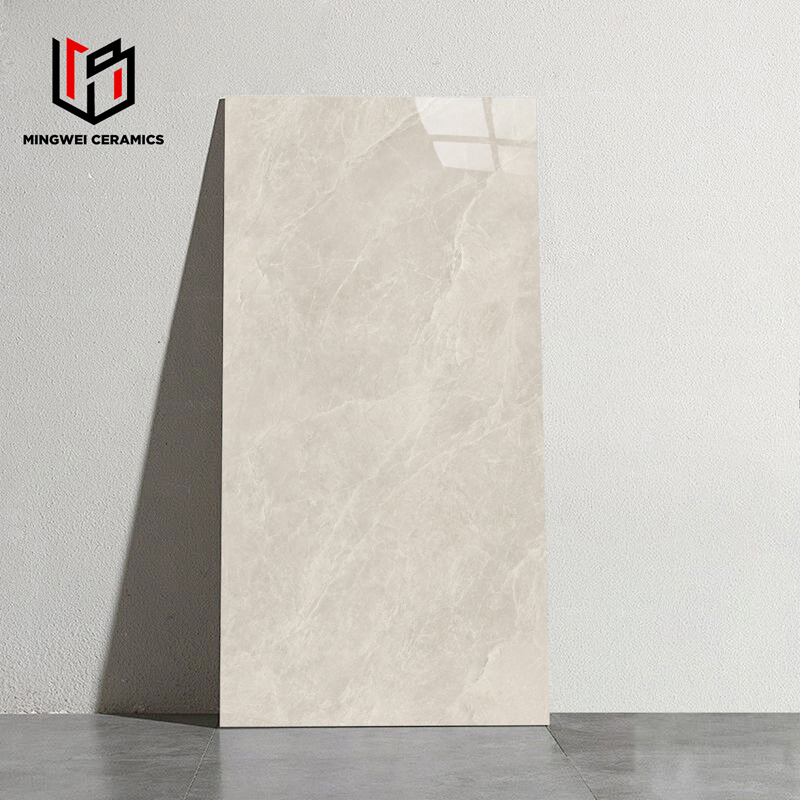 High-End Large Format Marble Glazed Tiles 600X1200mm Glossy Surface Wall Floor High Grade
