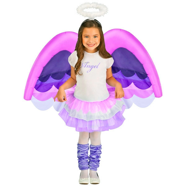 2019 New Kids and Adult Inflatable Fairy Wings Wearing Costume for Sale