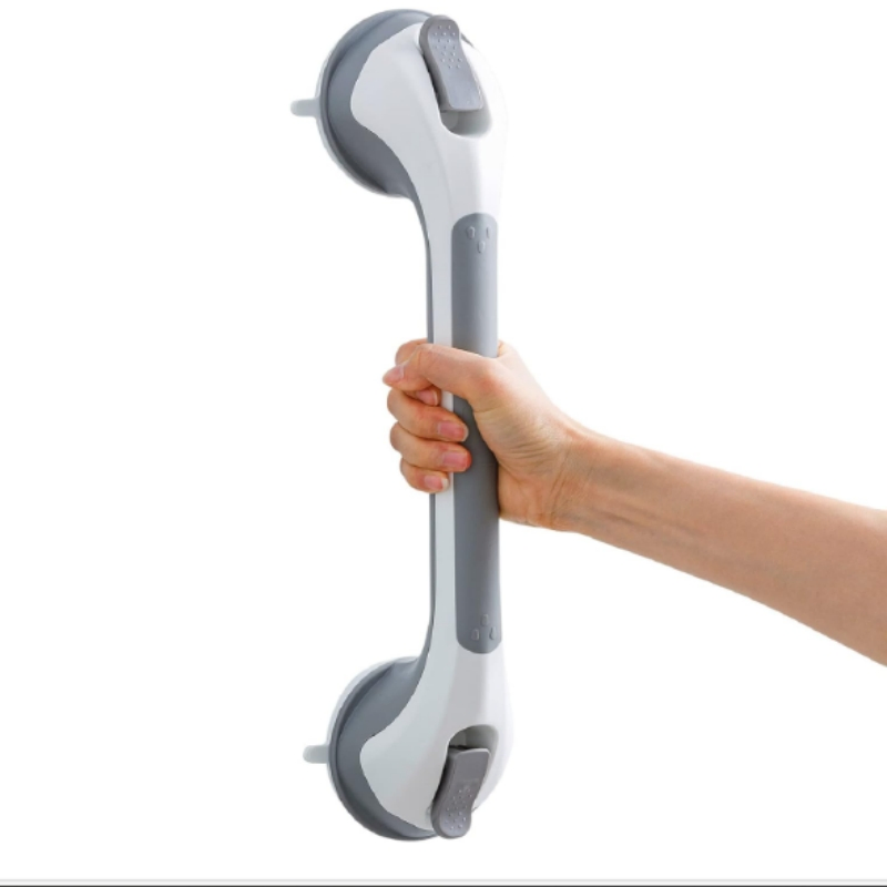 Factory Wholesale 16 Inch Bathroom Safety Strong Suction Shower Handle Grab Bar
