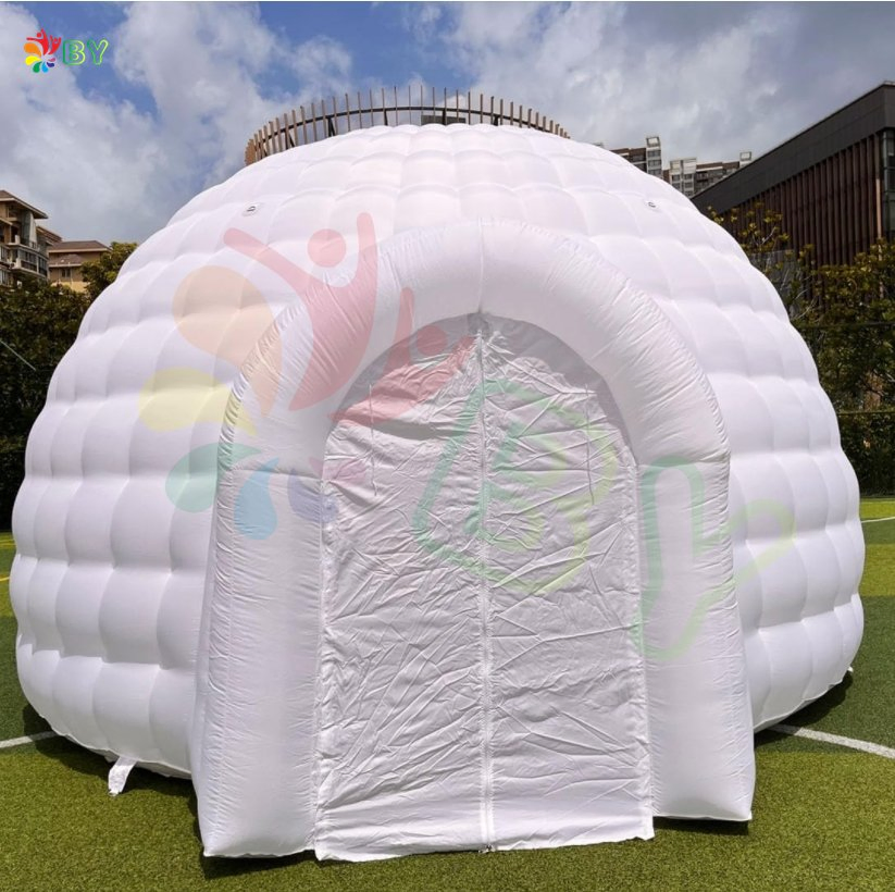 Multi Color Inflatable-Nightclub White, Inflatable-Nightclub Igloo Tent for Party
