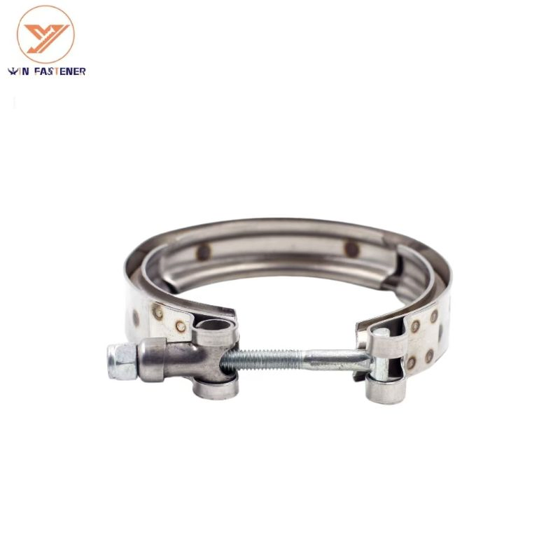 Хомут червячный нержавеющий Германия тип