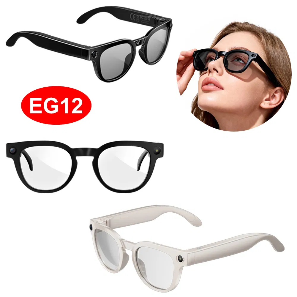 Умные очки EG12 с камерой, AI-переводом и записью видео