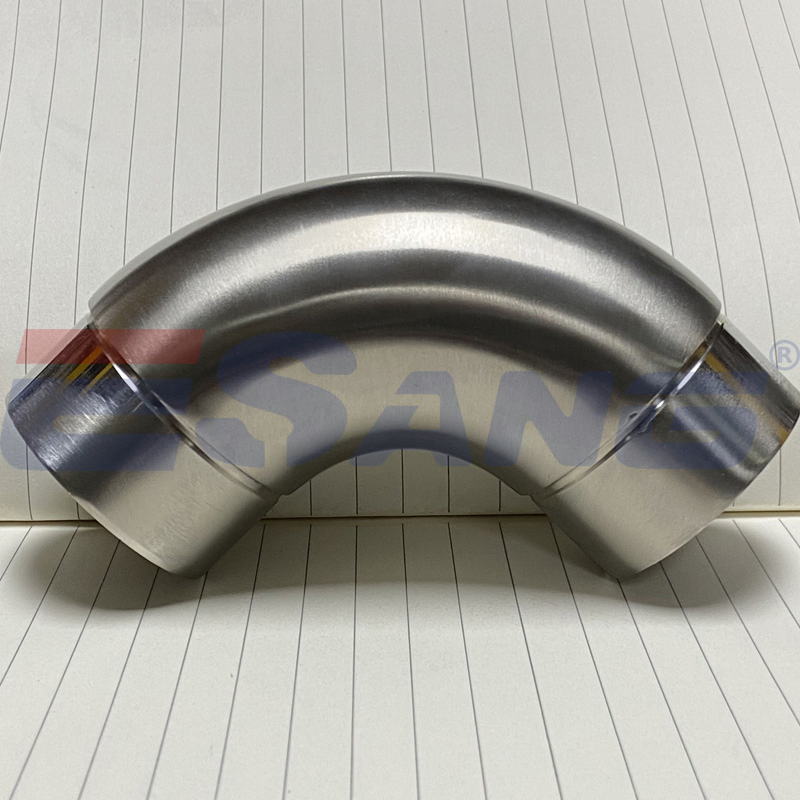 Esang 304 316 Stainless Steel Welded Elbow 45 90 180 Degree Welding Inox Pipe Fitting