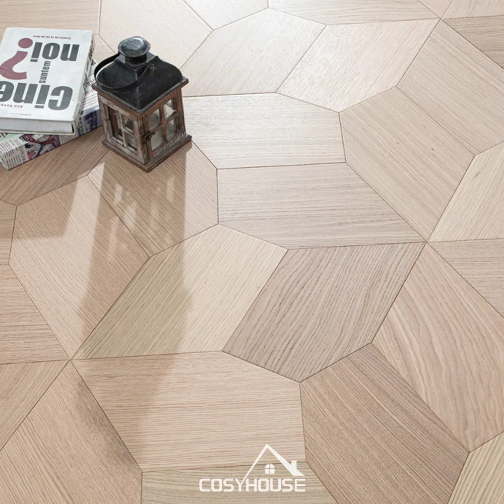 Factory Direct Supply Cheap Price Oak Pentagon Engineered Flooring