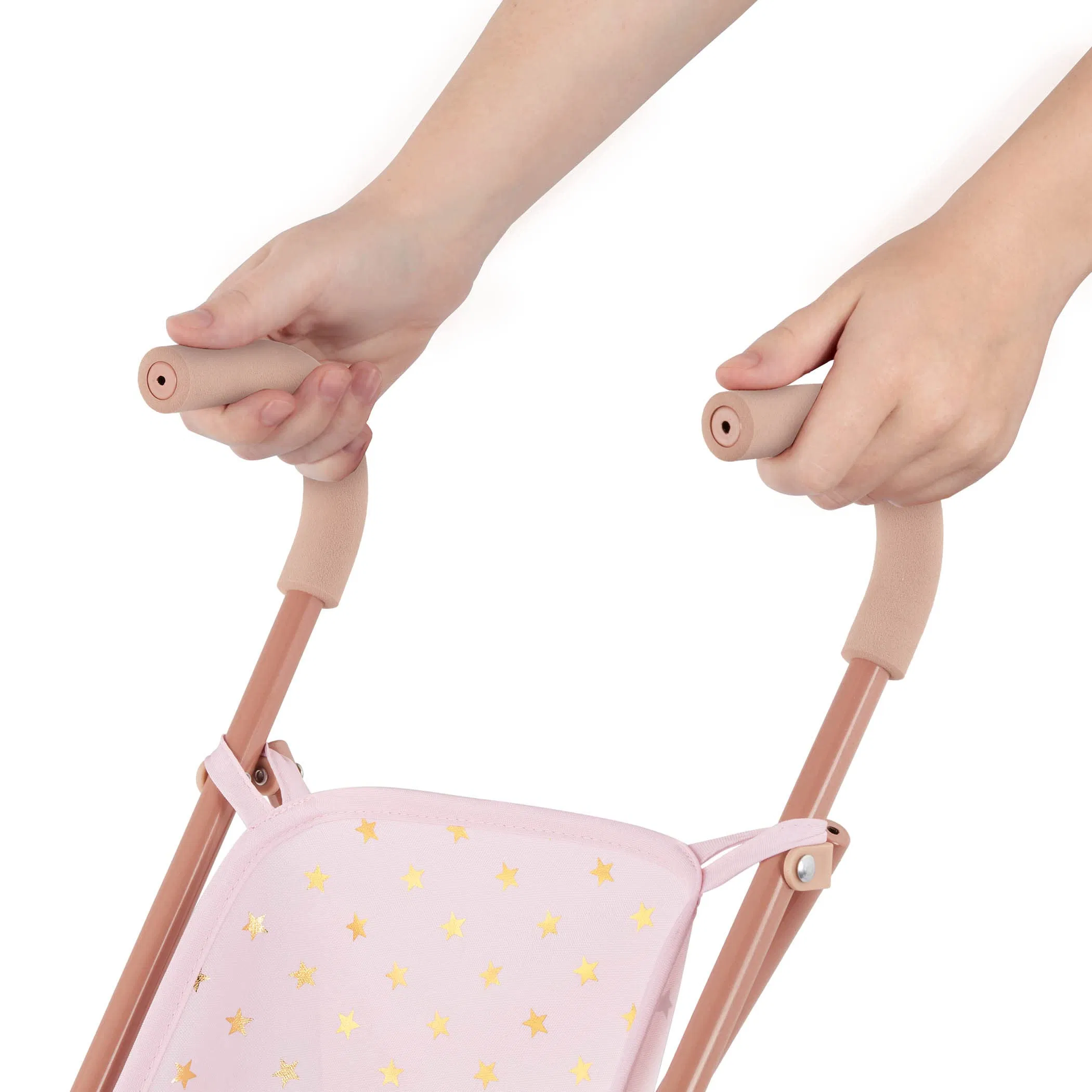 Folding Frame Star Print Sturdy Design Umbrella Stroller Toddler Pushchair