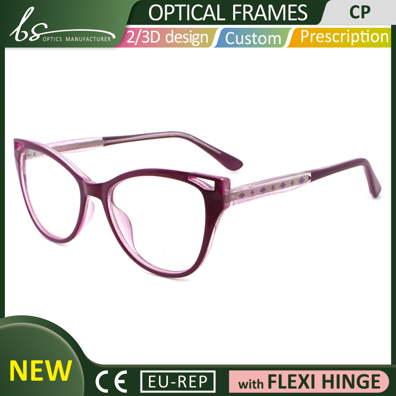 New Arrival Optical Frames Wholesale CE Cat China Budget Eyewear for Women