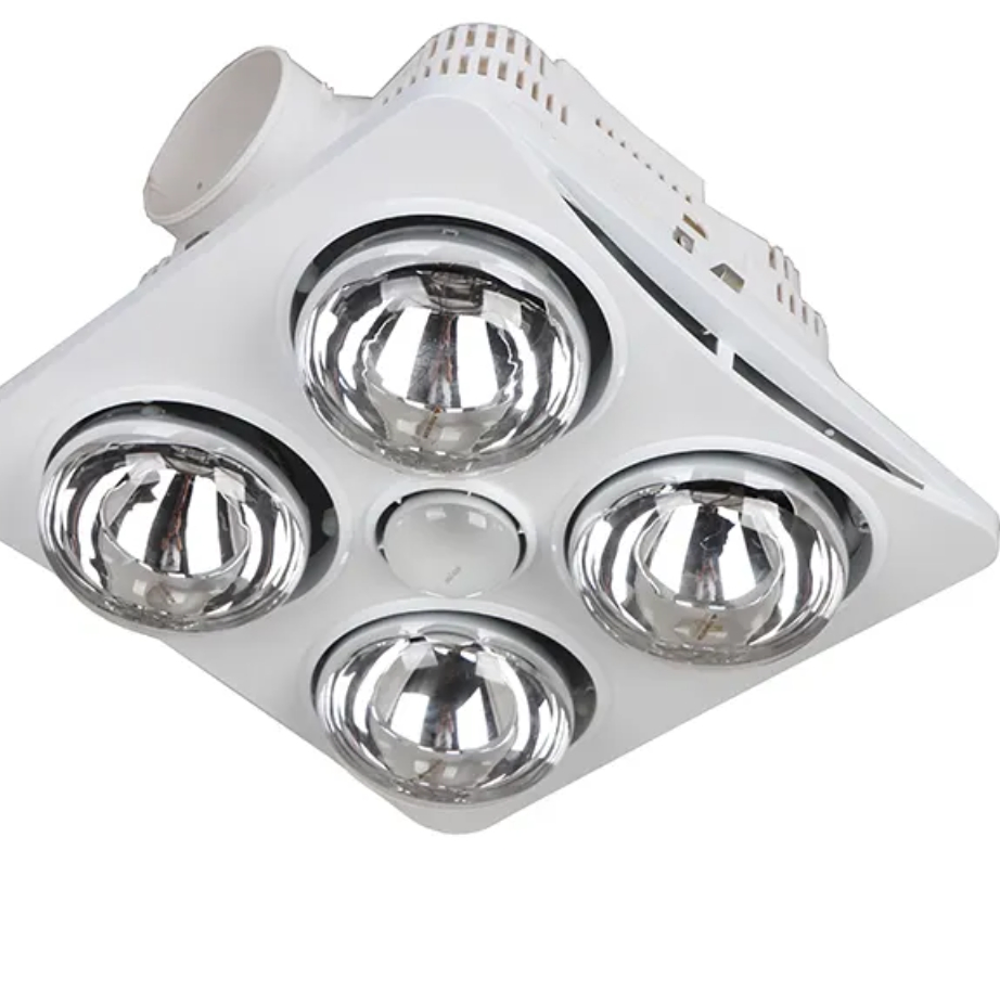 Mount Ventilation Plastic Silent Window Electric with LED Light