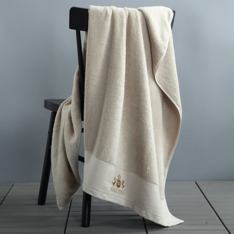 High Quality Super Soft 100% Cotton Hotel Face Towel Set with Customized Logo and Package