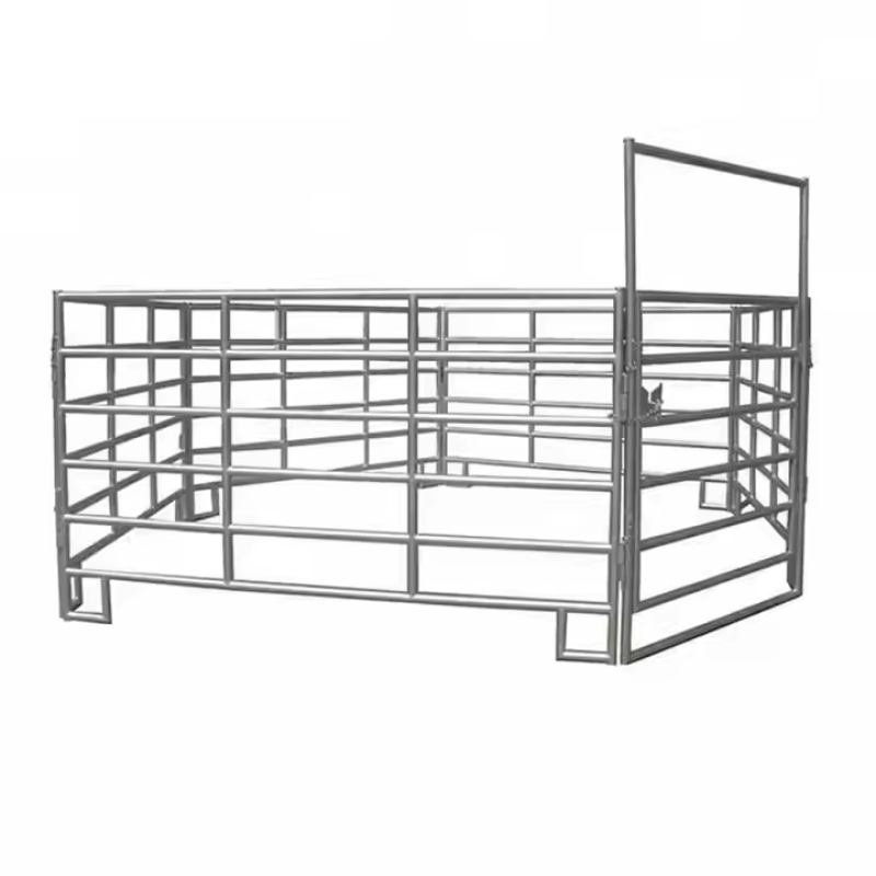Long-Lasting Steel Horse Cattle Panel Gates for Livestock and Equine Use