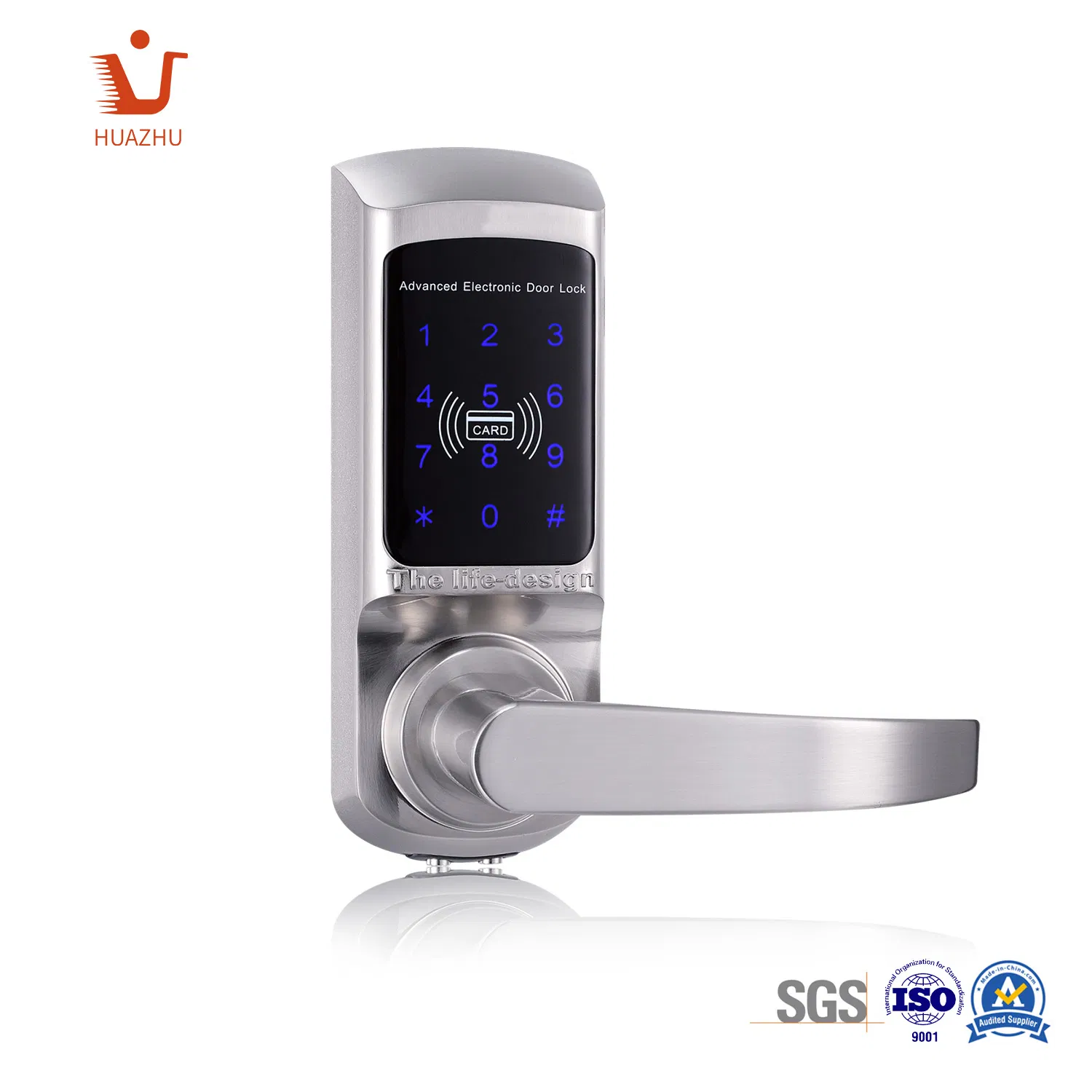 2022 New Style Fingerprint Automatic Smart Lock Intelligent Handle Office