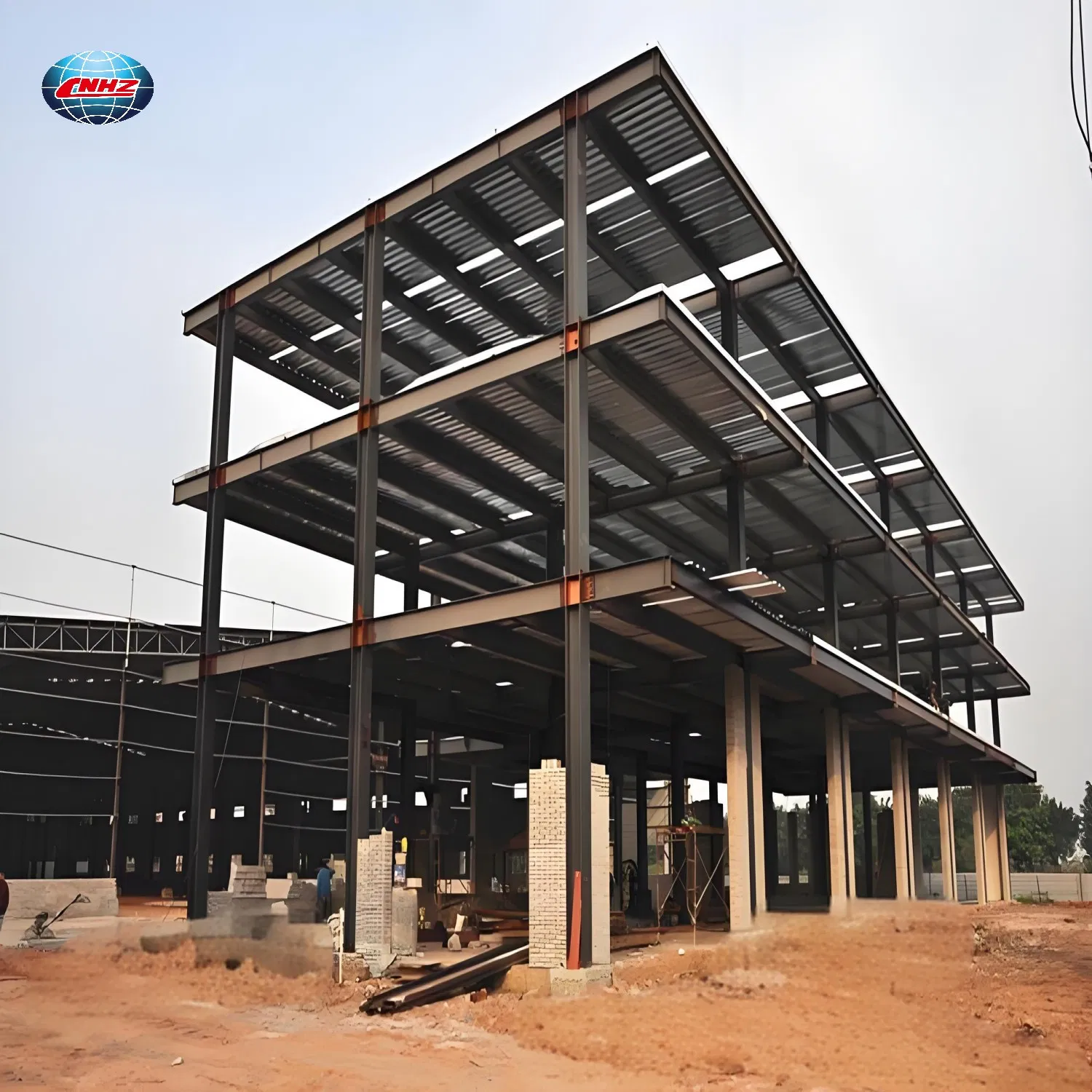 Q235B Steel Frame Steel Profile -Building H-Shaped Steel Types Steel Structures