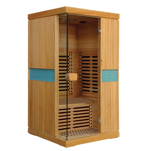 Инфракрасная сауна-бочка из кедра на 2 персоны (SJ-002D)