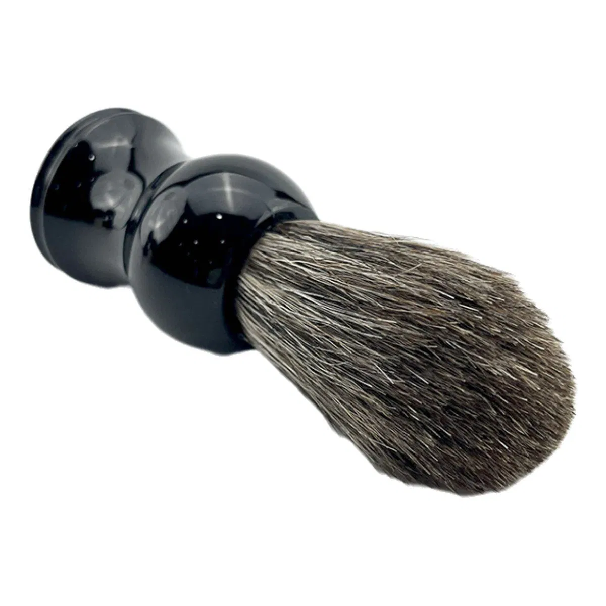 Mens Luxury Professional Hair Salon Tool Black Hand Crafted Beard Shaving Cleaning Brush