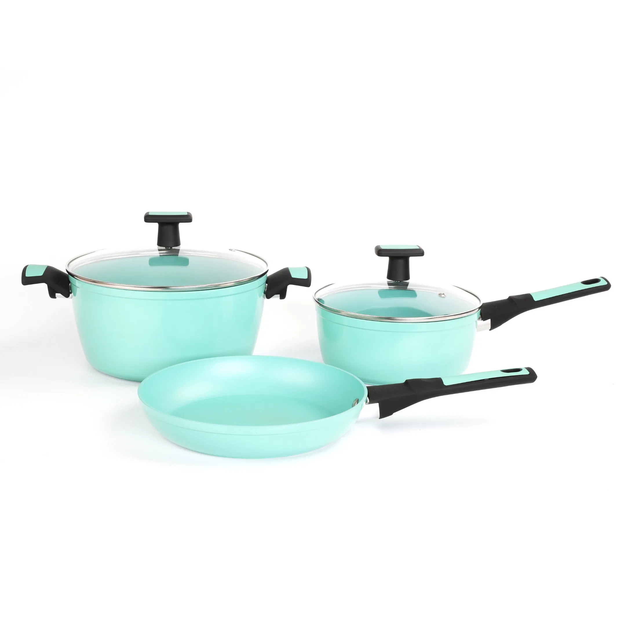 5PCS Forged Aluminum Cookware Sets