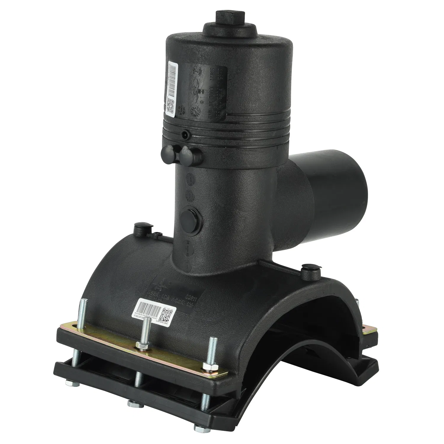 Factory Price HDPE 3490ls Electrofusion Fitting Tapping Saddle for Pipeline Water Supply