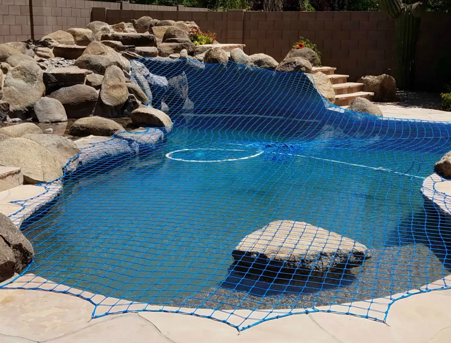 UV Resistant Strong Protection Child and Pets Swimimng Pool Safety Cover