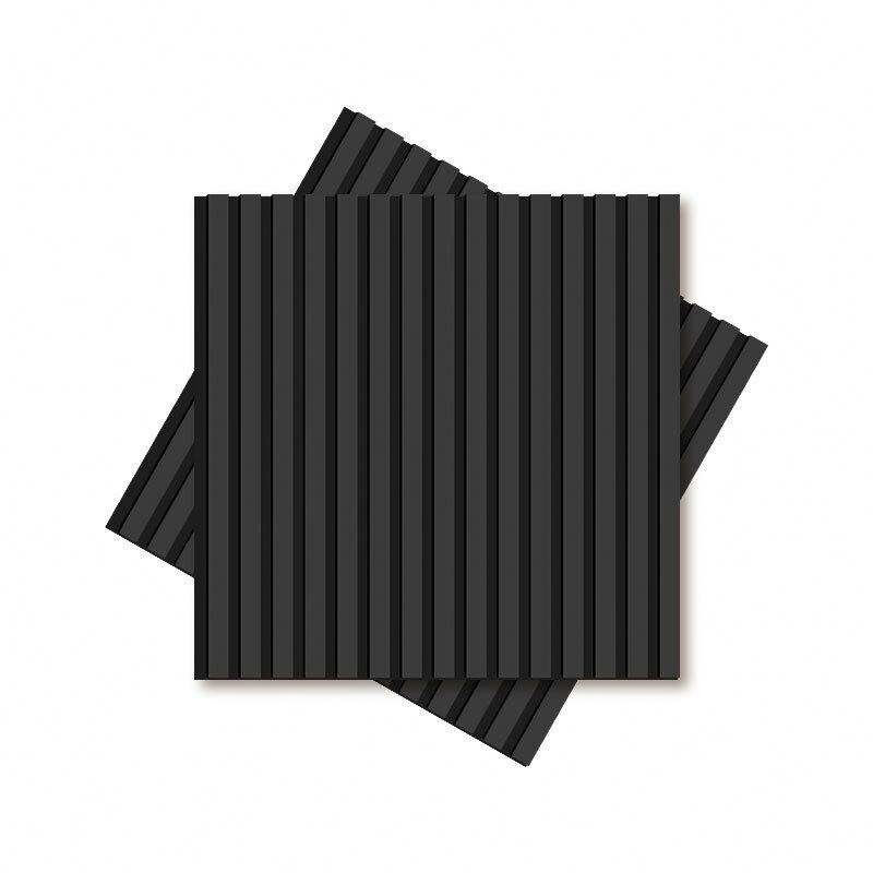 Home Decor Waterproof Wallboard Foam Acoustic Slat Panels for Studio Home Office