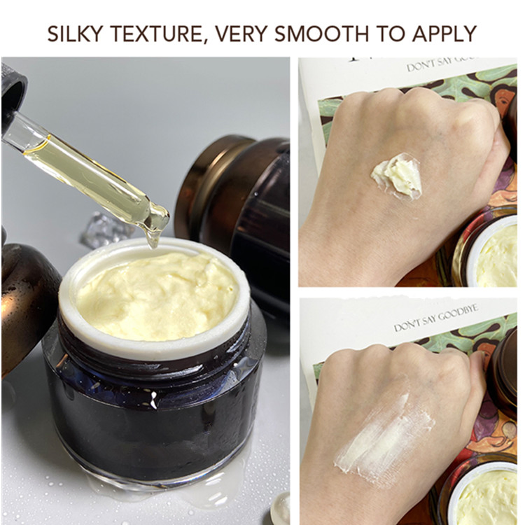 OEM Custom Kojic Acid Bleaching Cream Black Skin Whitening Night Cream