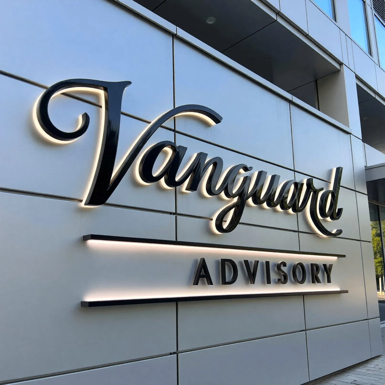 Customizable 3D Stainless Steel LED Sign with Eye-Catching RGB Colors